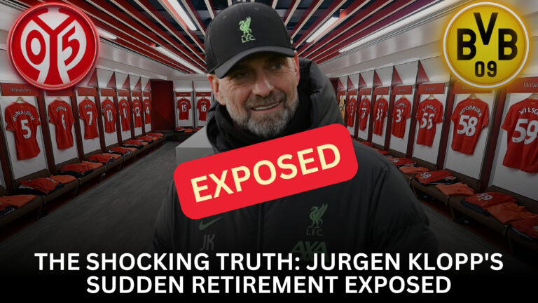 The Shocking Truth: Jurgen Klopp’s Sudden Retirement Exposed