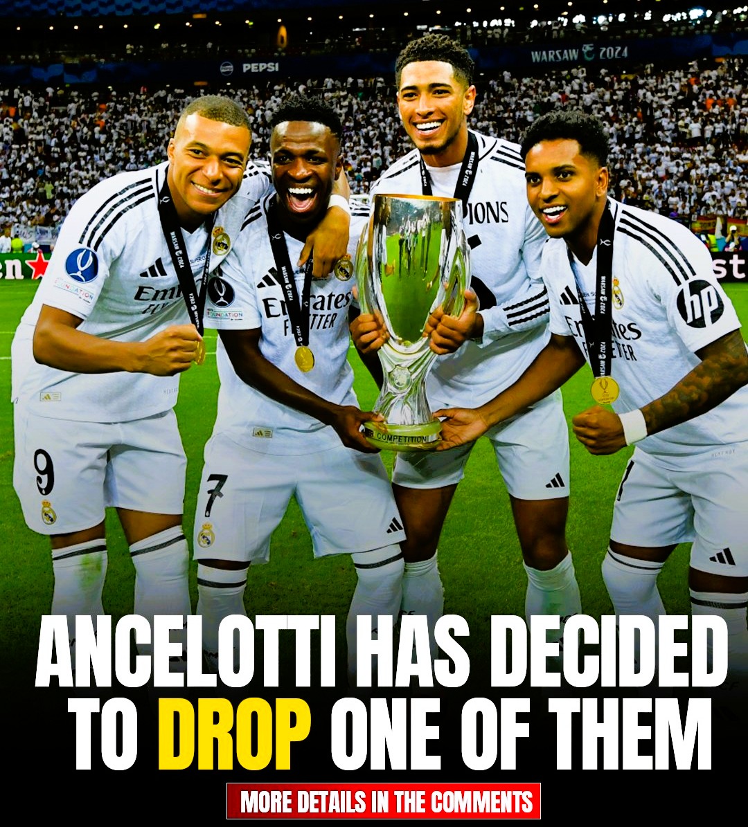 Carlo Ancelotti Considers Lineup Changes for Real Madrid